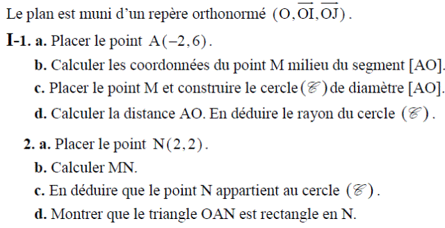 Quart de tour: Exercice 29