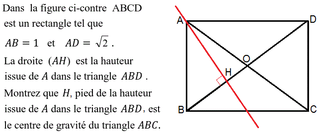 Rapports trigonométrique: Exercice 37