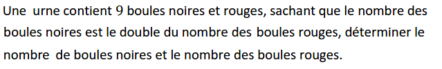 Système de deux équations: Exercice 35