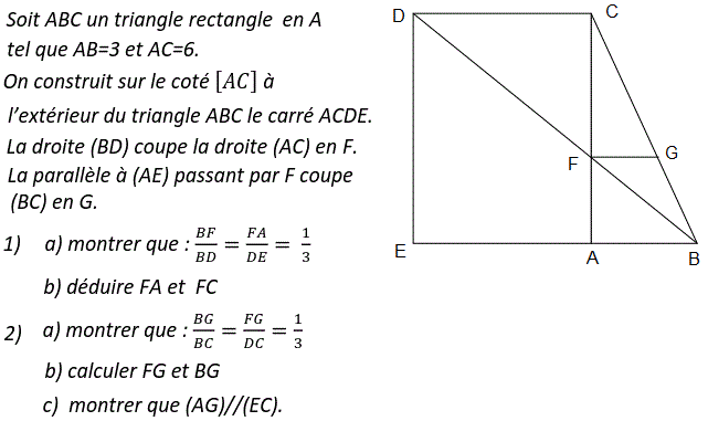 Thales: Exercice 37
