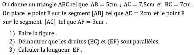 Thales: Exercice 21