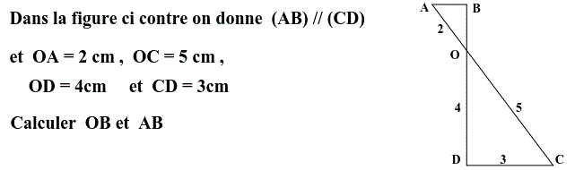 Thales: Exercice 6