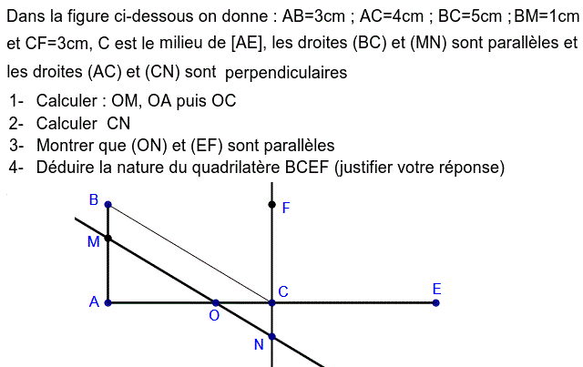 Thales: Exercice 40