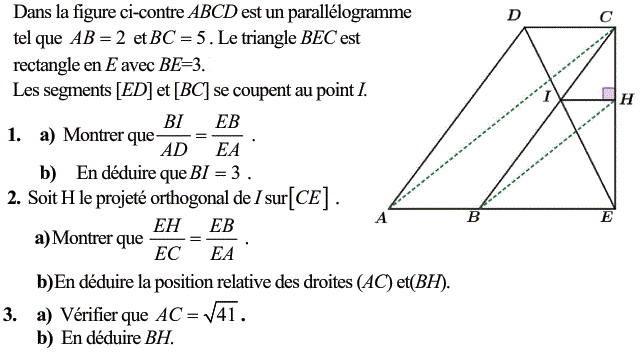 Thales: Exercice 52