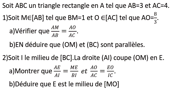 Thales: Exercice 48