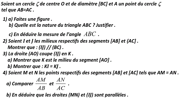 Thales: Exercice 58