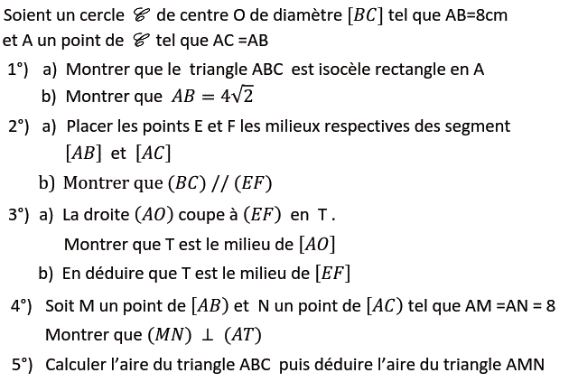 Thales: Exercice 55