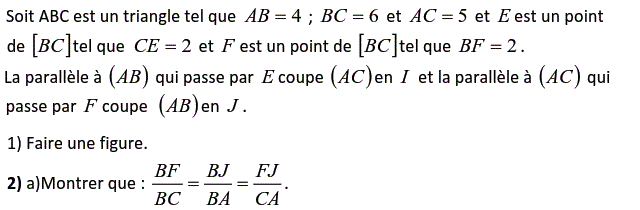 Thales: Exercice 34