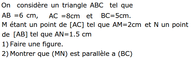 Thales: Exercice 46