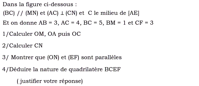 Thales: Exercice 47