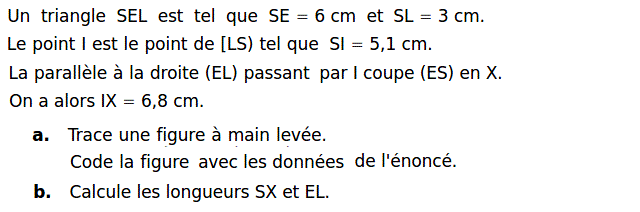 Thales: Exercice 2