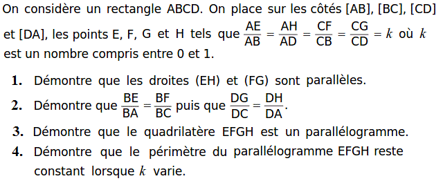 Thales: Exercice 60