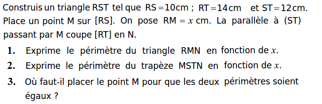 Thales: Exercice 16