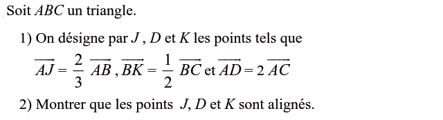 Vecteurs et translations: Exercice 17