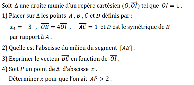 Vecteurs et translations: Exercice 40