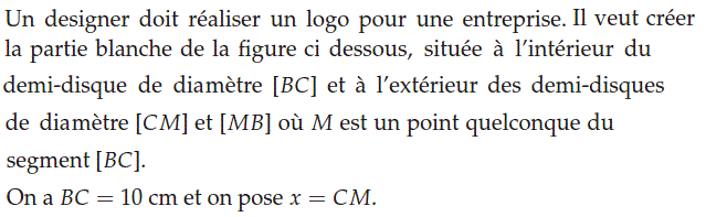 Problèmes du 1er et du second degré: Exercice 109