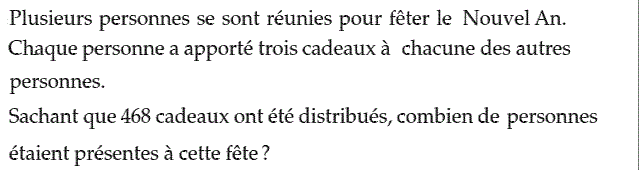 Problèmes du 1er et du second degré: Exercice 71