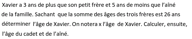 Problèmes du 1er et du second degré: Exercice 90