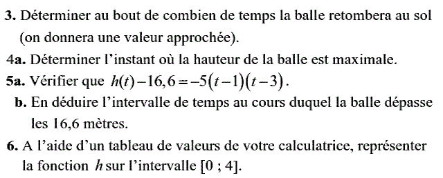 Problèmes du 1er et du second degré: Exercice 114