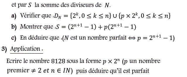 Arithmetique: Exercice 55