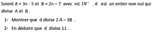 Arithmetique: Exercice 13
