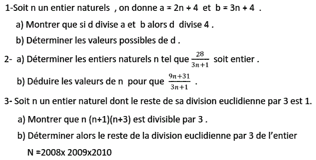 Arithmetique: Exercice 46