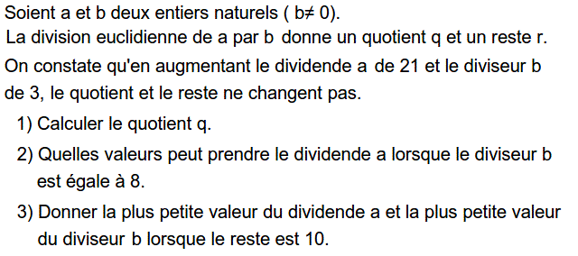 Arithmetique: Exercice 48