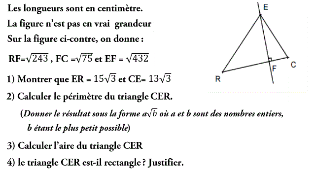 Calcul dans IR: Exercice 49