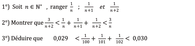 Calcul dans IR: Exercice 11