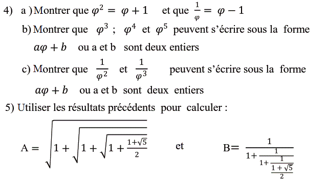 Calcul dans IR: Exercice 78