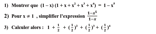 Calcul dans IR: Exercice 25