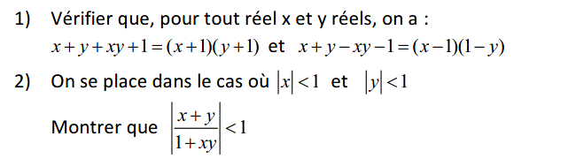 Calcul dans IR: Exercice 44