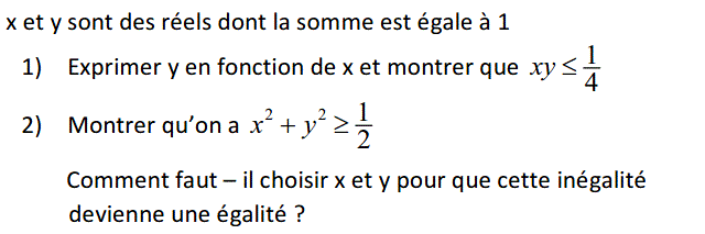 Calcul dans IR: Exercice 18