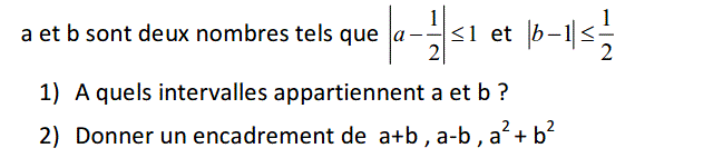 Calcul dans IR: Exercice 8