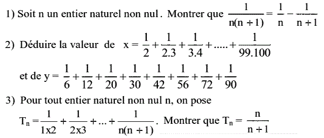 Calcul dans IR: Exercice 48