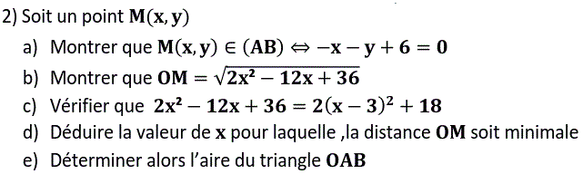 Calcul vectoriel: Exercice 84