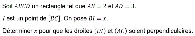 Calcul vectoriel: Exercice 15