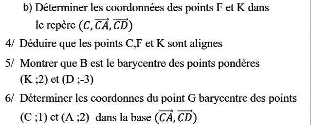 Calcul vectoriel: Exercice 78