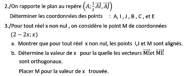 Calcul vectoriel: Exercice 76