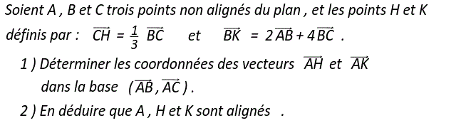 Calcul vectoriel: Exercice 9