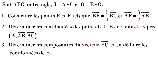 Calcul vectoriel: Exercice 46