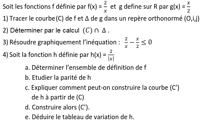 Fonctions: Exercice 23