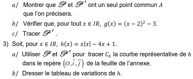 Fonctions: Exercice 46