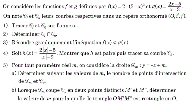 Fonctions: Exercice 21