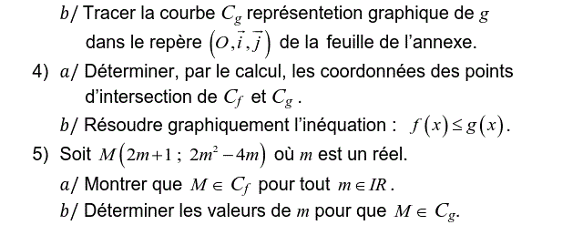 Fonctions: Exercice 54