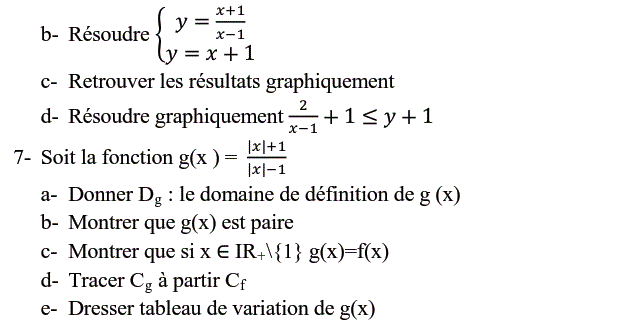 Fonctions: Exercice 50