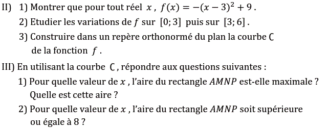 Fonctions: Exercice 52