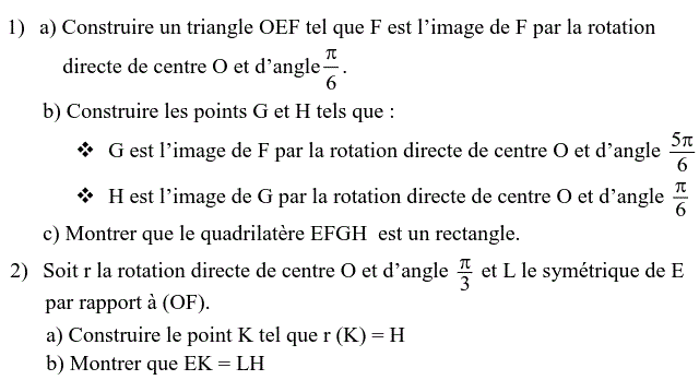Rotations: Exercice 12