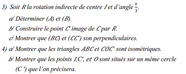 Rotations: Exercice 25