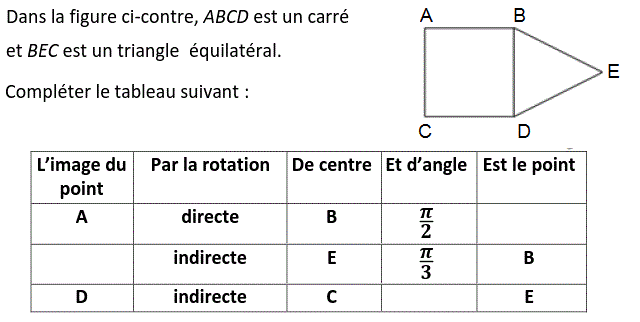 Rotations: Exercice 2